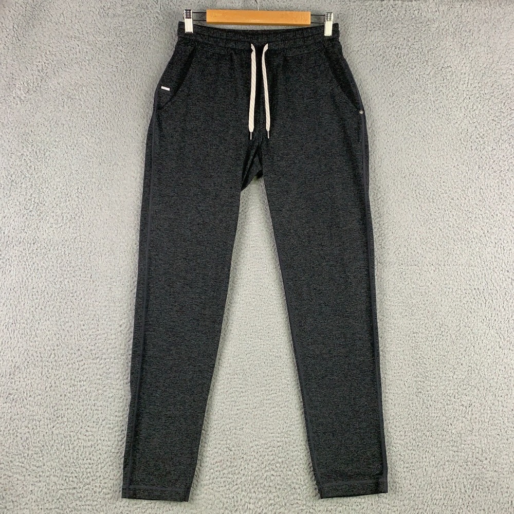 Vuori Ponto Performance Pant Men's Small S Charcoal Stretch Dreamknit Athleisure
